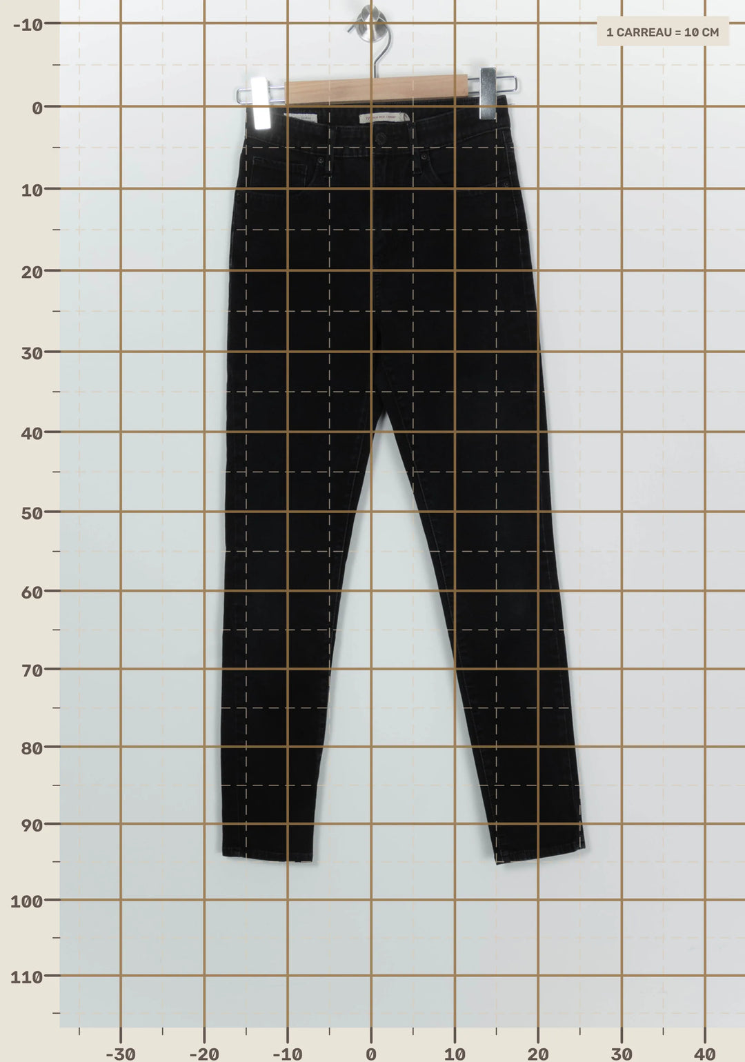 Jean Skinny Noir - Taille S/36 de la marque Levi&