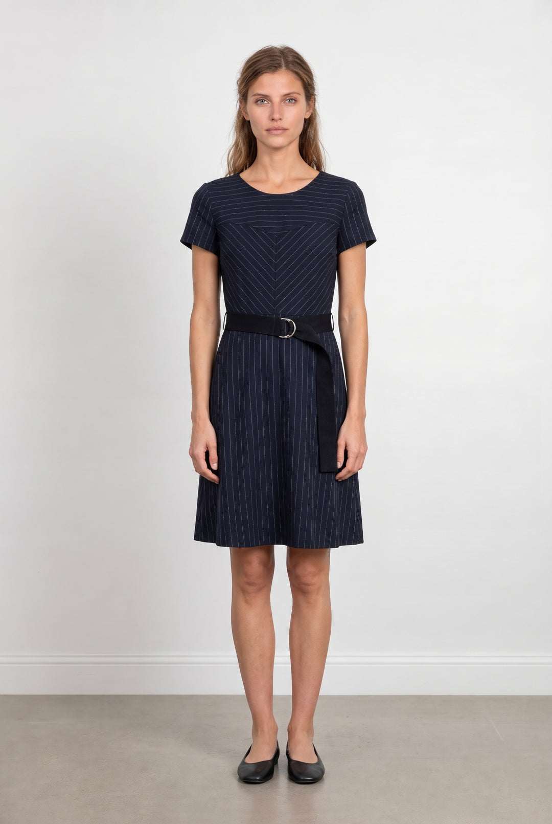 Robe Courte Bleu Marine - Taille S/36 de la marque Claudie Pierlot | PARAD100091 - Vendu par Paradigme - Image 1