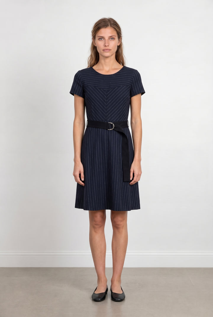 Robe Courte Bleu Marine - Taille S/36 de la marque Claudie Pierlot | PARAD100091 - Vendu par Paradigme - Image 1