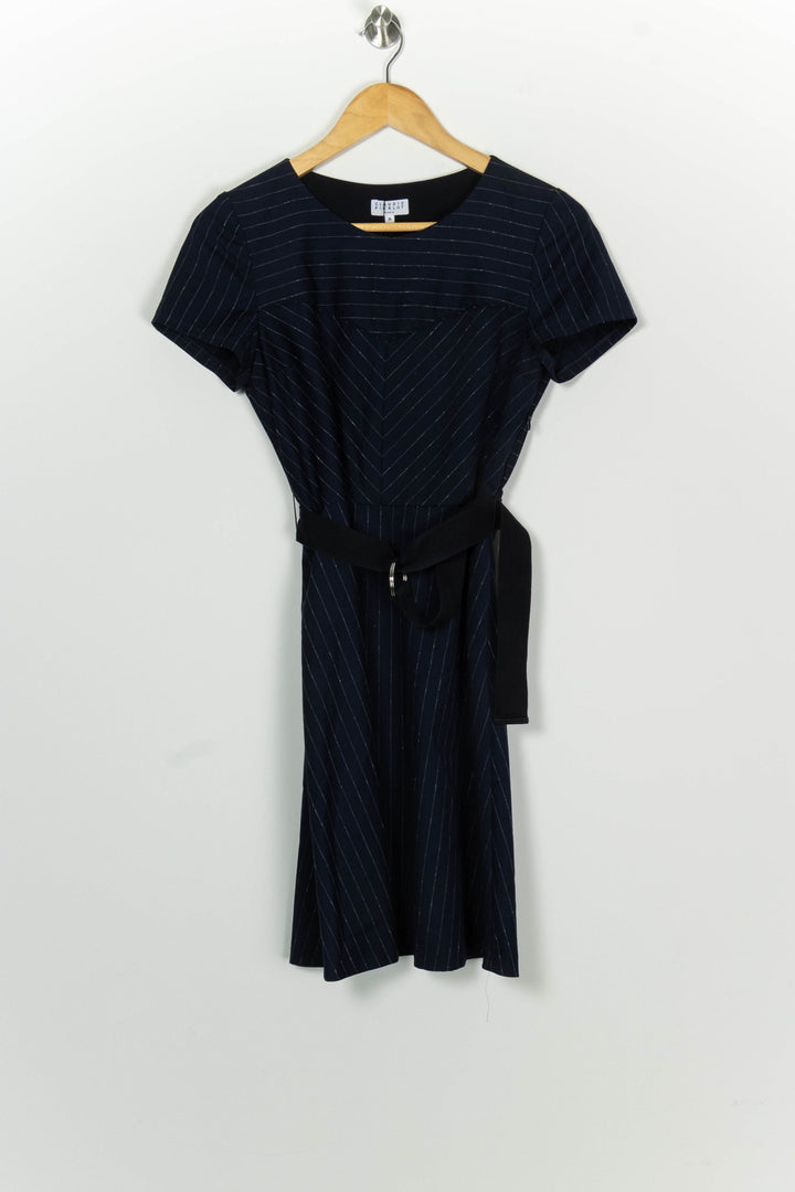 Robe Courte Bleu Marine - Taille S/36 de la marque Claudie Pierlot | PARAD100091 - Vendu par Paradigme - Image 2