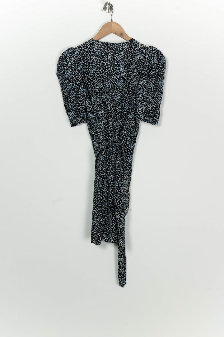 Robe Courte Noire et Bleue - Taille S/36 de la marque The Kooples | PARAD100092 - Vendu par Paradigme - Image 5