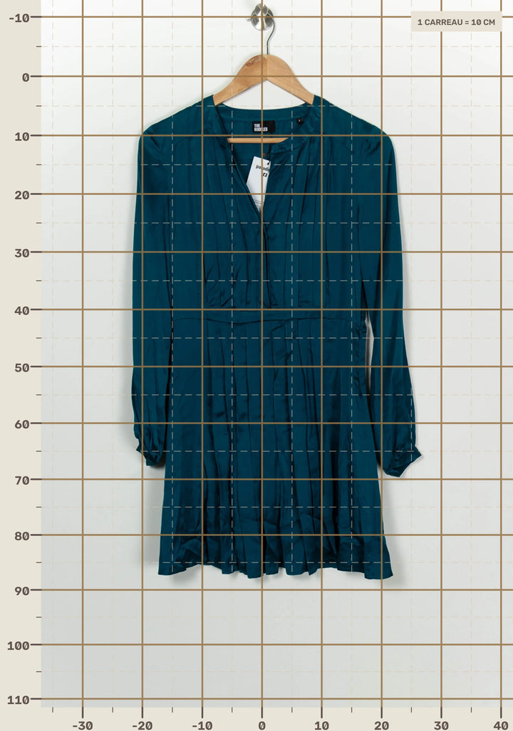 Robe Courte Verte - Taille XS/34 de la marque The Kooples | PARAD100093 - Vendu par Paradigme - Image 4