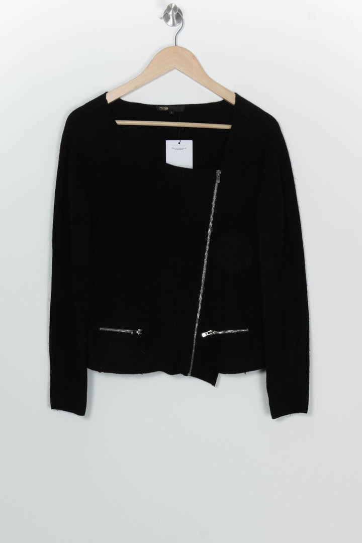 Gilet Noir - Taille M/38 de la marque Maje | PARAD100107 - Vendu par Paradigme - Image 2