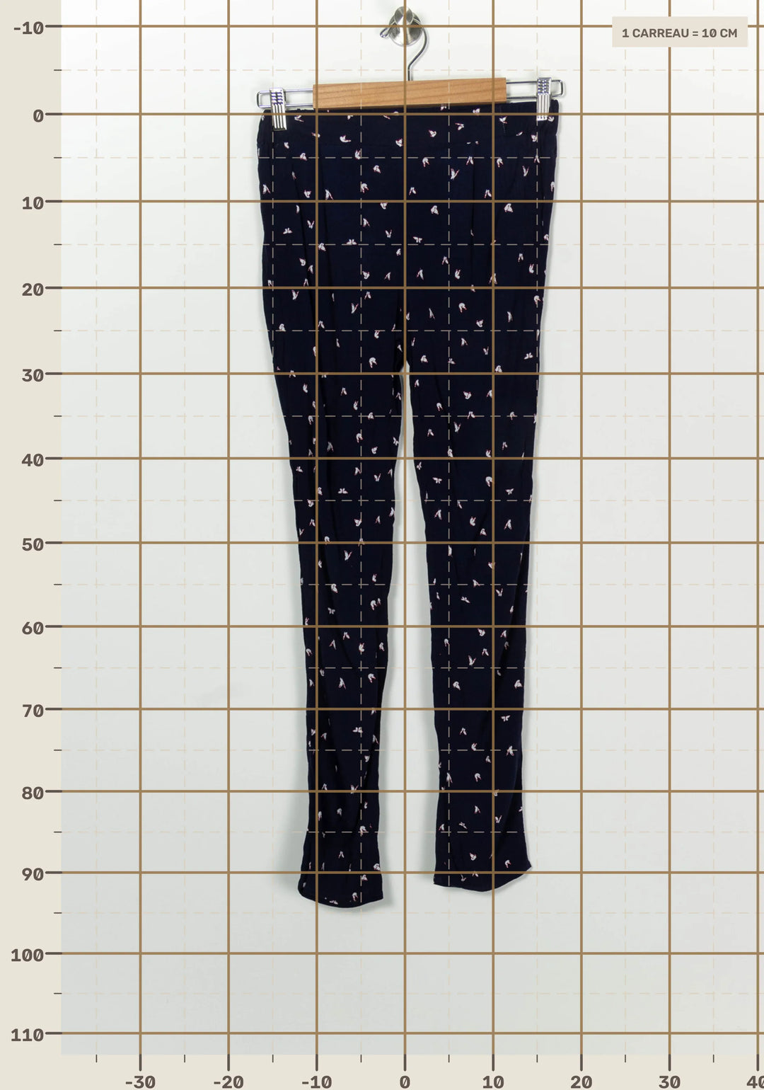 Pantalon Bleu - Taille M/38 de la marque Marie Sixtine | PARAD100136 - Vendu par Paradigme - Image 4