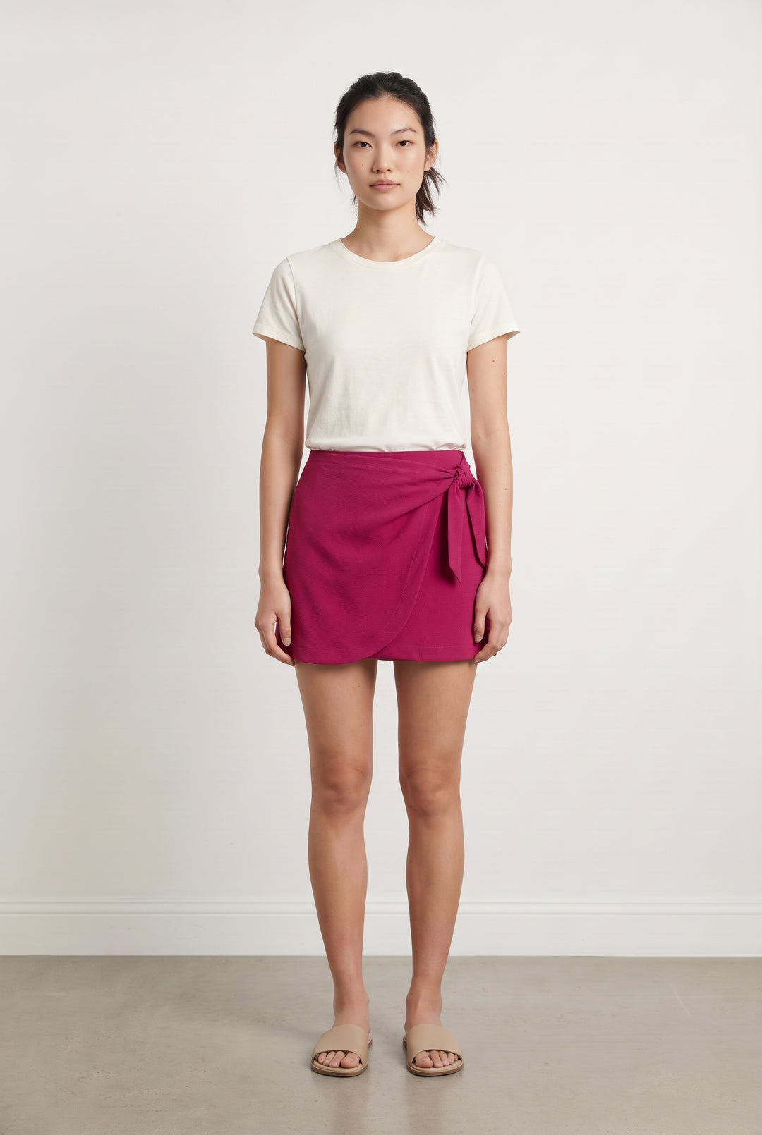 Jupe Portefeuille Rose - Taille S/36 de la marque Karl Marc John | PARAD100185 - Vendu par Paradigme - Image 1