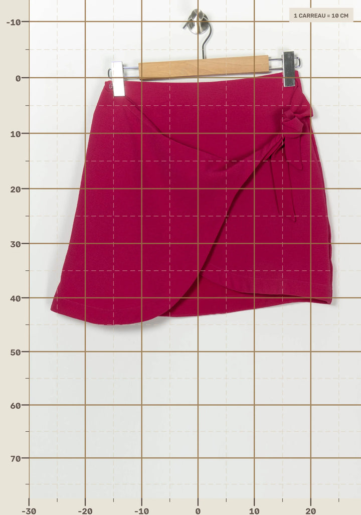Jupe Portefeuille Rose - Taille S/36 de la marque Karl Marc John | PARAD100185 - Vendu par Paradigme - Image 4