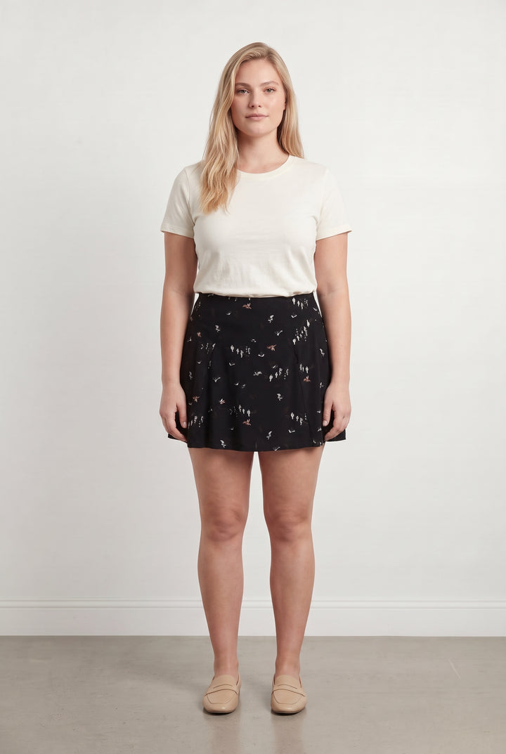 Jupe Courte Noire - Taille XL/42 de la marque Comptoir des Cotonniers | PARAD100187 - Vendu par Paradigme - Image 1