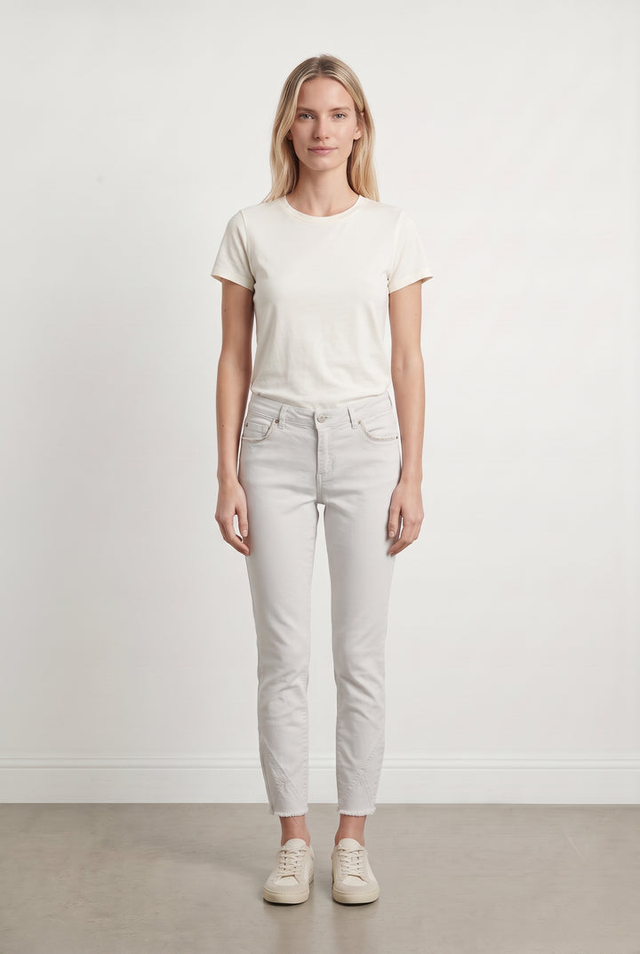 Jean Blanc - Taille M/38 de la marque IKKS | PARAD100189 - Vendu par Paradigme - Image 1