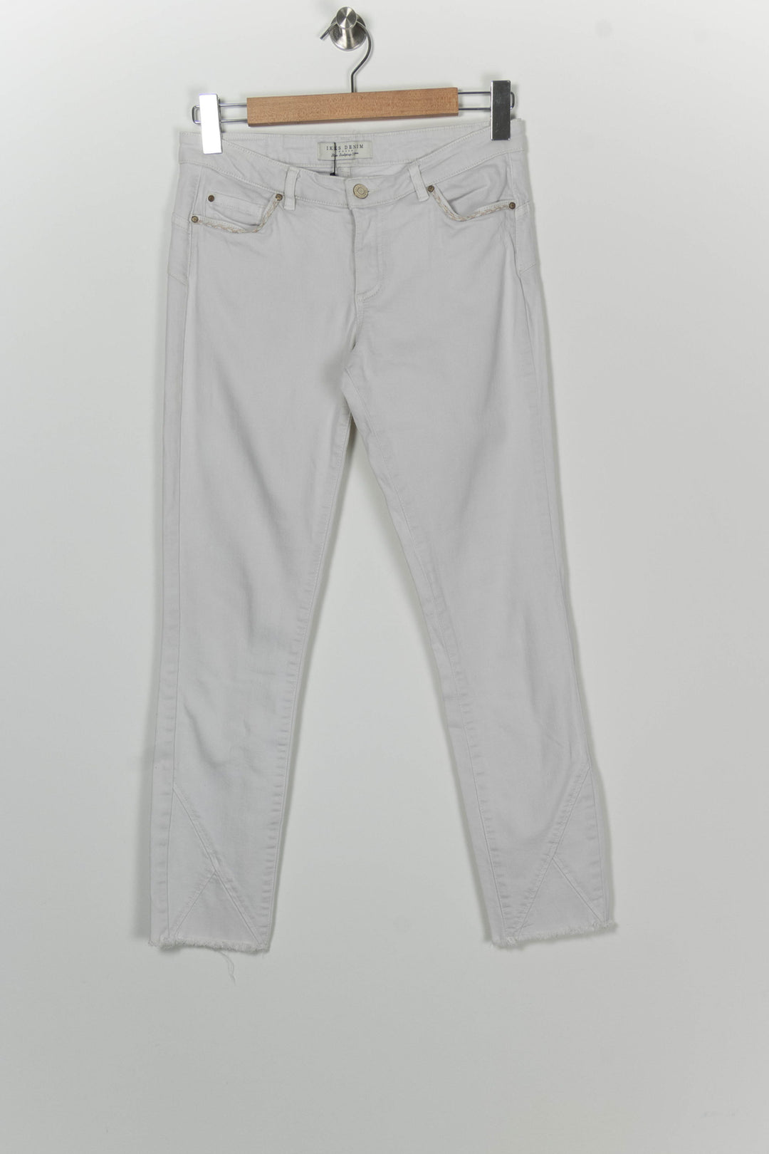 Jean Blanc - Taille M/38 de la marque IKKS | PARAD100189 - Vendu par Paradigme - Image 2