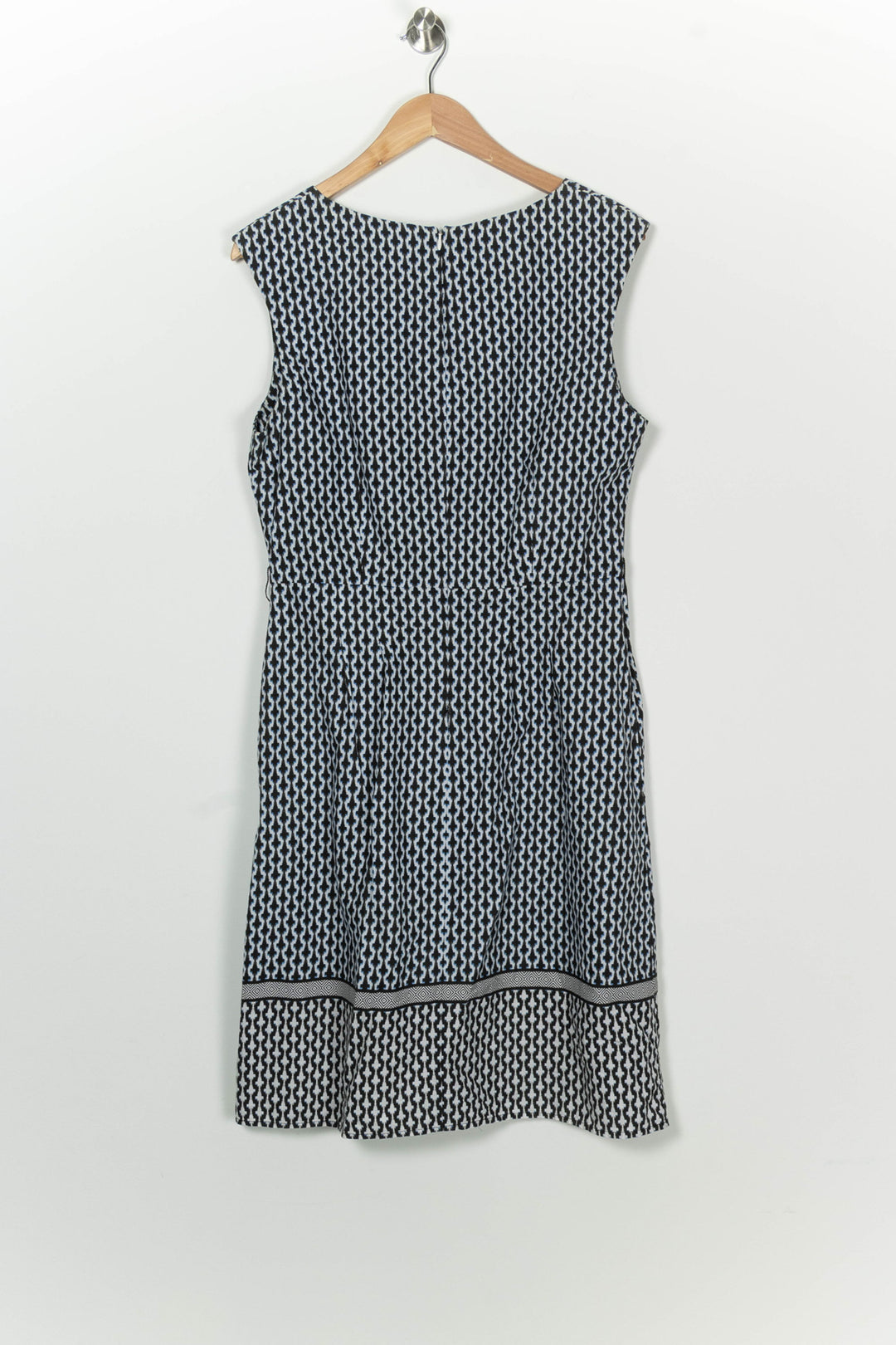 Robe Midi Noire et Blanche - Taille L/40 de la marque Maison 123 | PARAD100190 - Vendu par Paradigme - Image 5