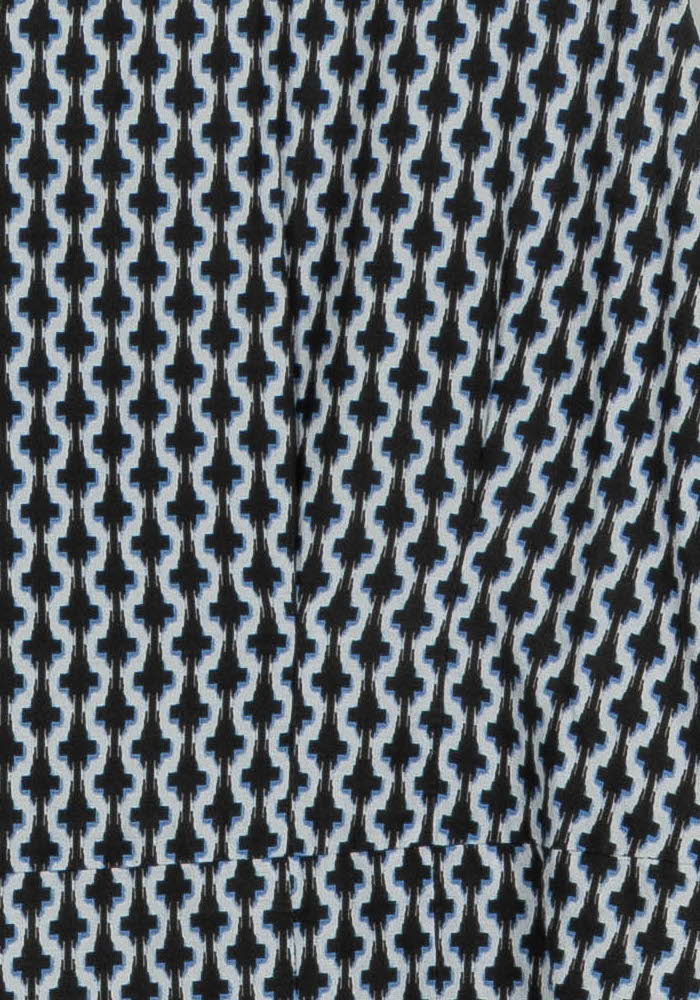 Robe Midi Noire et Blanche - Taille L/40 de la marque Maison 123 | PARAD100190 - Vendu par Paradigme - Image 3