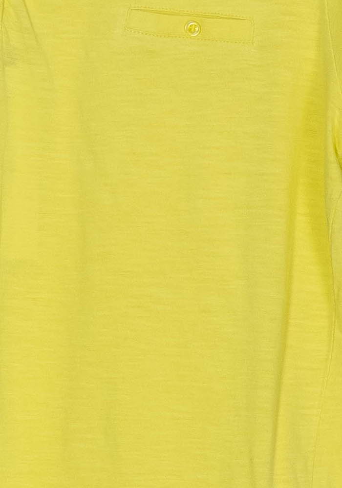 Tee-shirt Jaune - Taille XL/42 de la marque Caroll | PARAD100193 - Vendu par Paradigme - Image 3