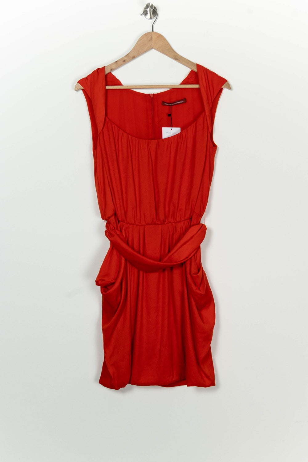 Robe Midi Rouge - Taille M/38 de la marque Comptoir des Cotonniers | PARAD100194 - Vendu par Paradigme - Image 2