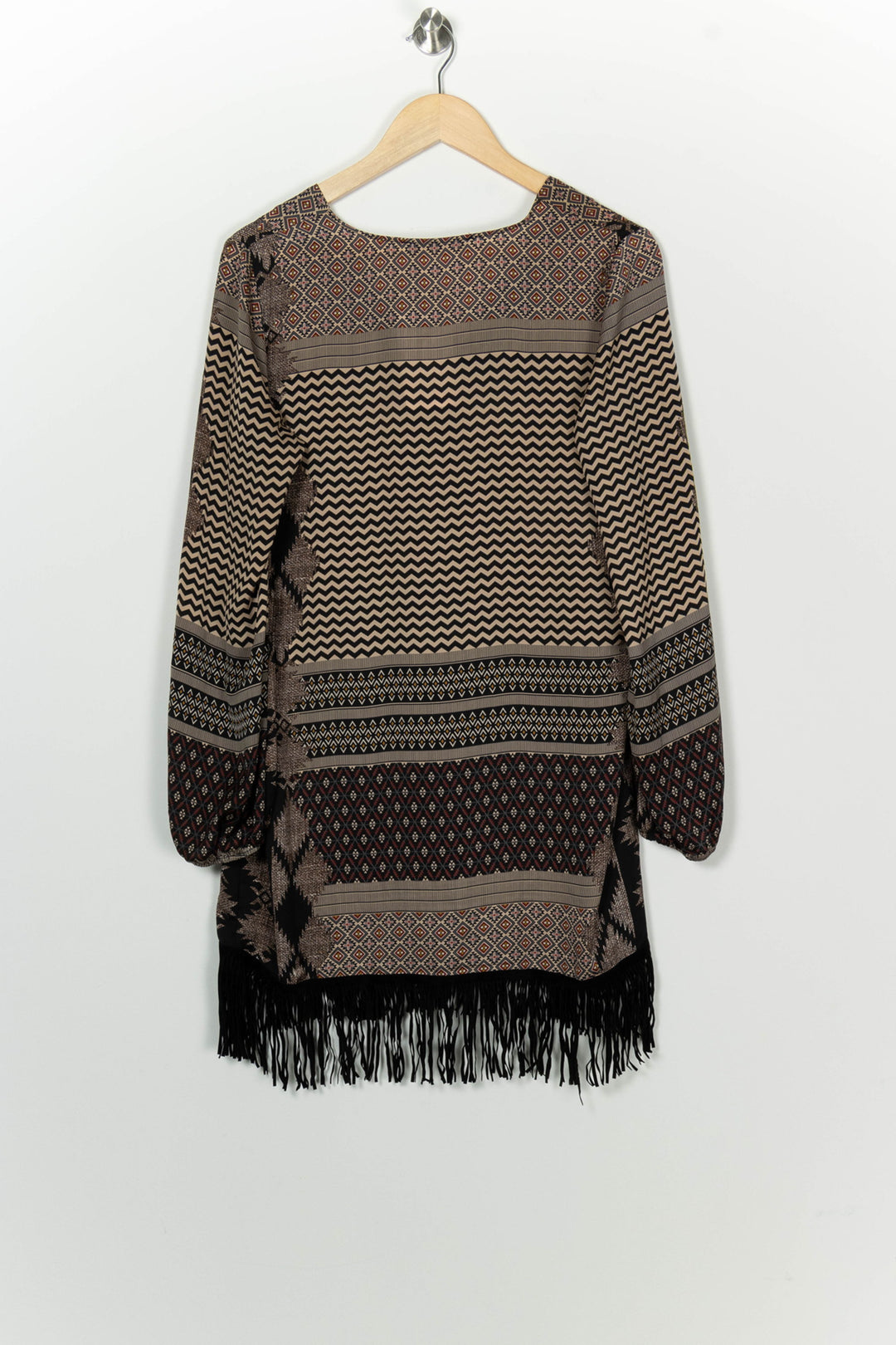 Robe Midi Noire et Beige - Taille T.U. de la marque Sud express | PARAD100196 - Vendu par Paradigme - Image 5