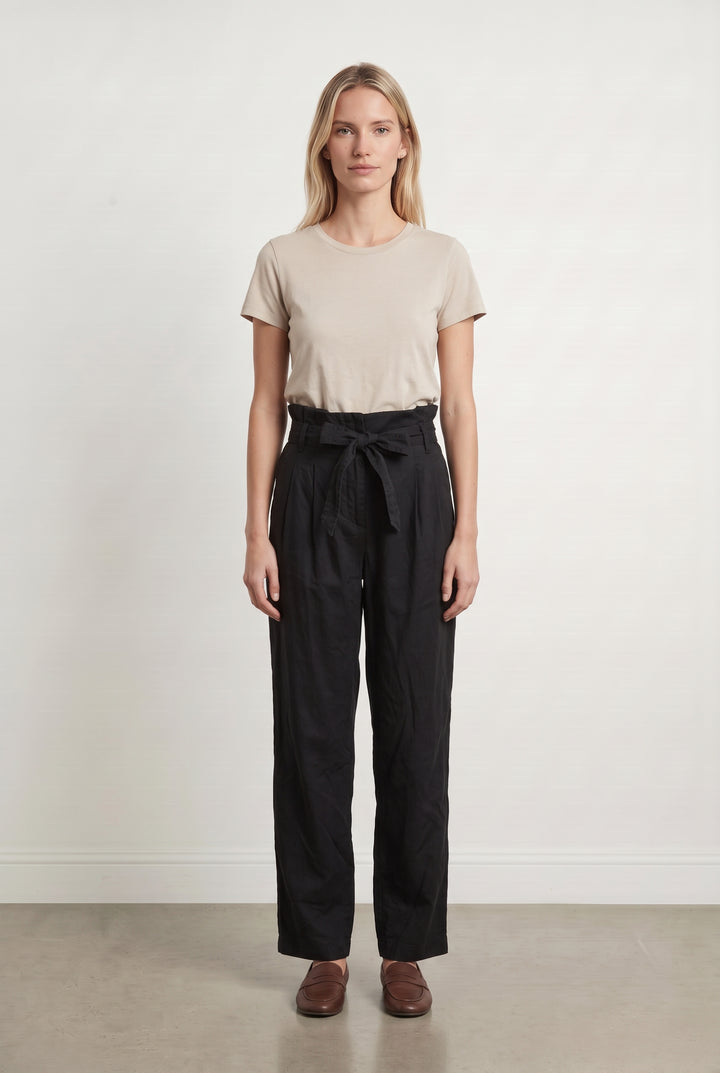 Pantalon Noir - Taille M/38 de la marque Caroll | PARAD100198 - Vendu par Paradigme - Image 1