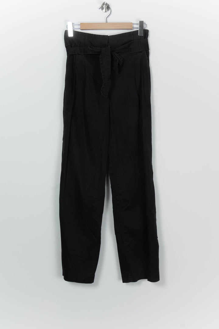Pantalon Noir - Taille M/38 de la marque Caroll | PARAD100198 - Vendu par Paradigme - Image 2