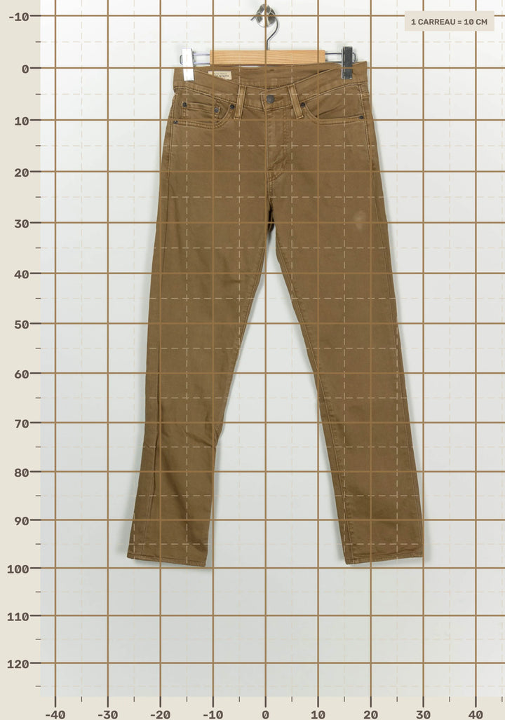 Jean Slim Marron - Taille M/38 de la marque Levi&