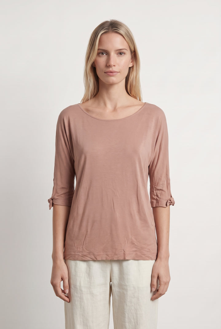 Tee-shirt Rose - Taille XS/34 de la marque Caroll | PARAD100203 - Vendu par Paradigme - Image 1