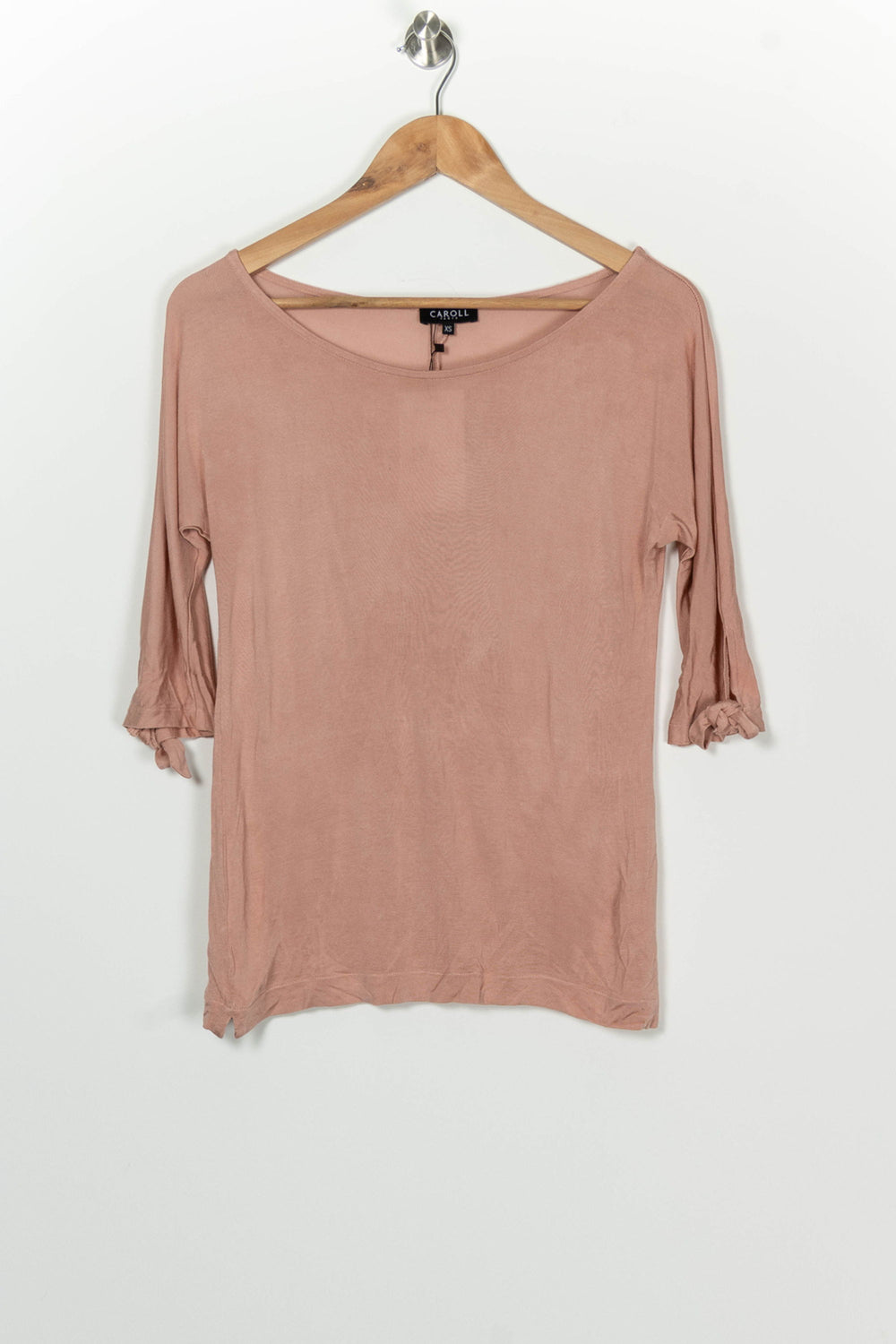 Tee-shirt Rose - Taille XS/34 de la marque Caroll | PARAD100203 - Vendu par Paradigme - Image 2