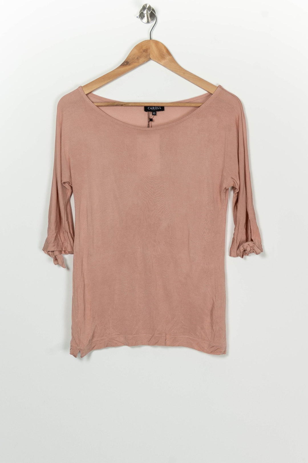 Tee-shirt Rose - Taille XS/34 de la marque Caroll | PARAD100203 - Vendu par Paradigme - Image 2