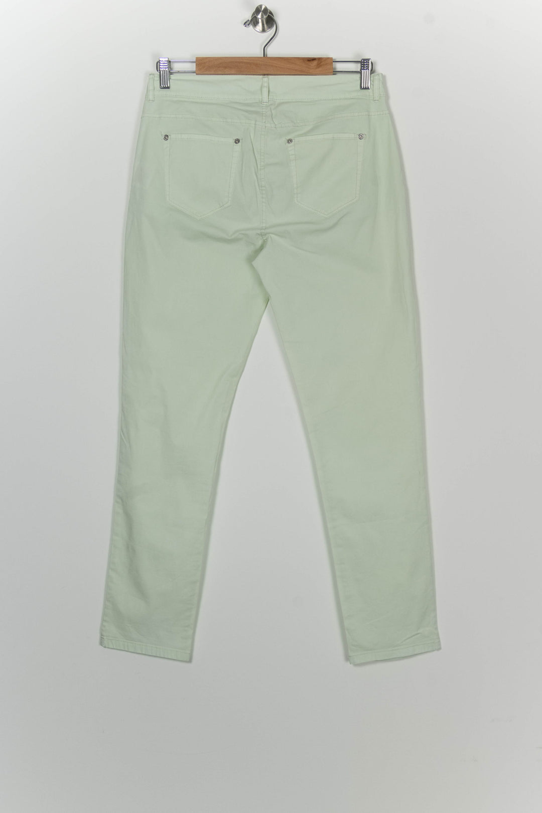Pantalon Chino Vert - Taille L/40 de la marque Maison 123 | PARAD100204 - Vendu par Paradigme - Image 5
