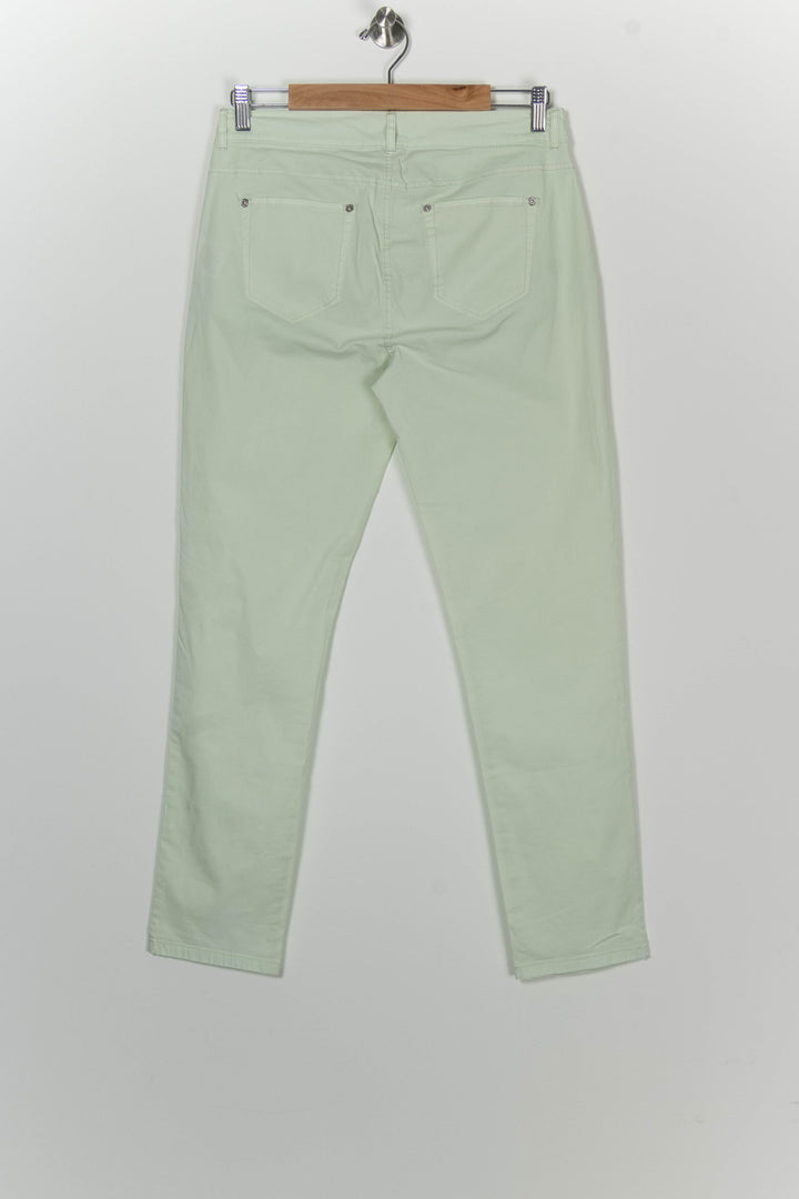 Pantalon Chino Vert - Taille L/40 de la marque Maison 123 | PARAD100204 - Vendu par Paradigme - Image 5