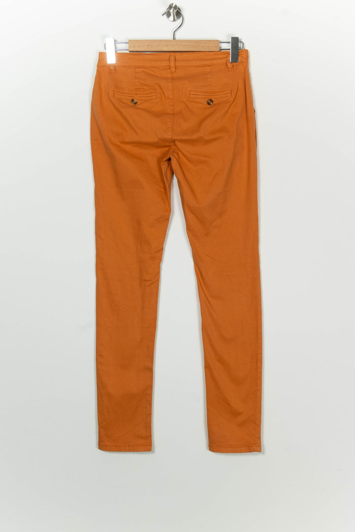 Pantalon Chino Orange - Taille M/38 de la marque Maison 123 | PARAD100205 - Vendu par Paradigme - Image 5