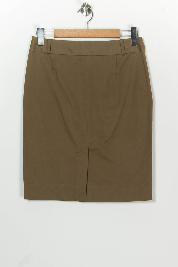 Jupe Midi Kaki - Taille M/38 de la marque Gerard Darel | PARAD100206 - Vendu par Paradigme - Image 5