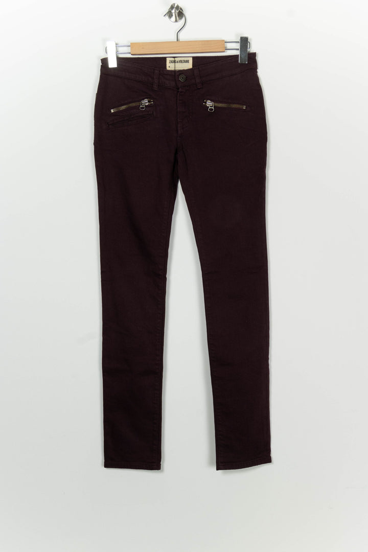 Jean Violet - Taille M/38 de la marque Zadig&amp;Voltaire | PARAD100207 - Vendu par Paradigme - Image 2