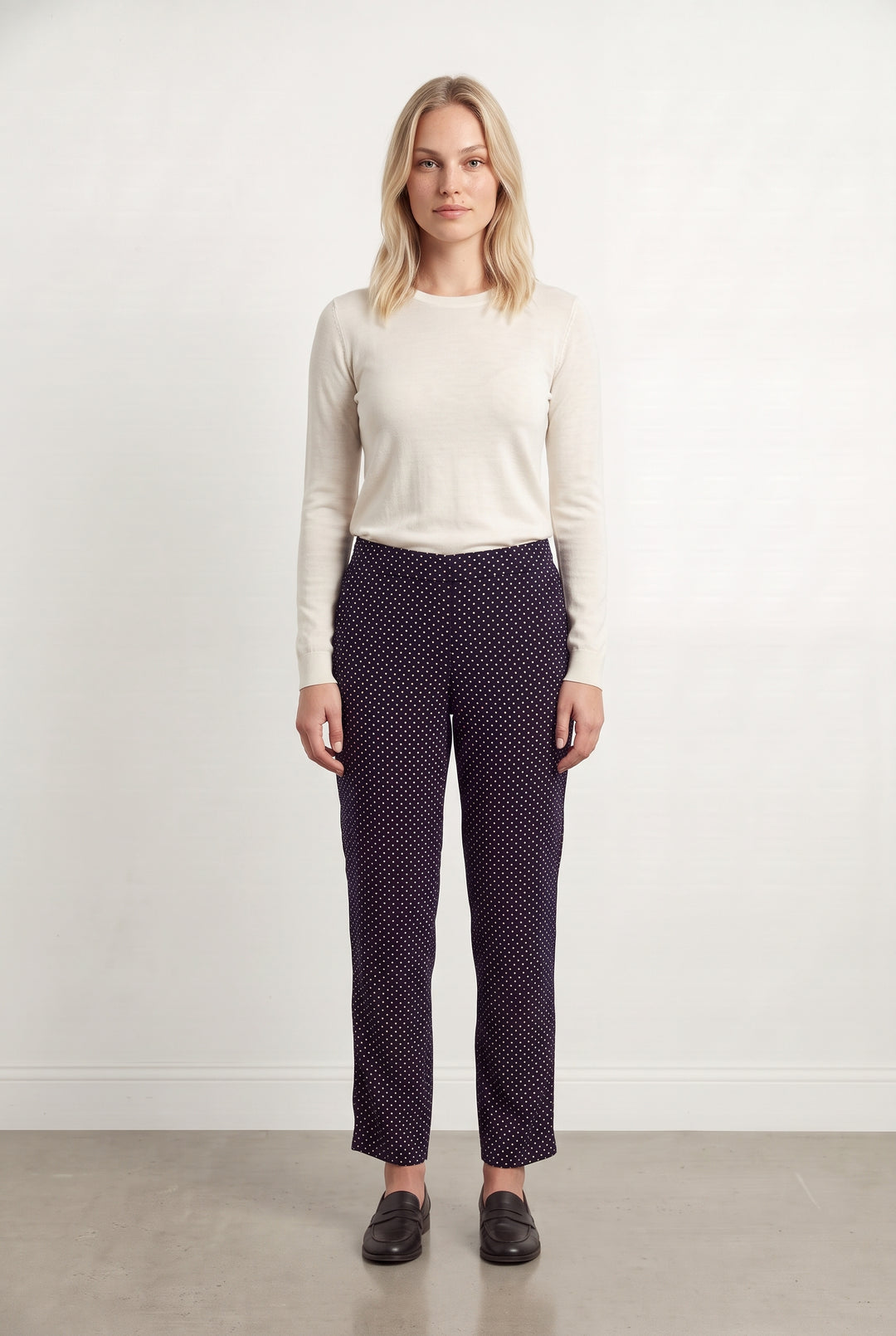 Pantalon De Tailleur Bleu - Taille L/40 de la marque Maison 123 | PARAD100209 - Vendu par Paradigme - Image 1