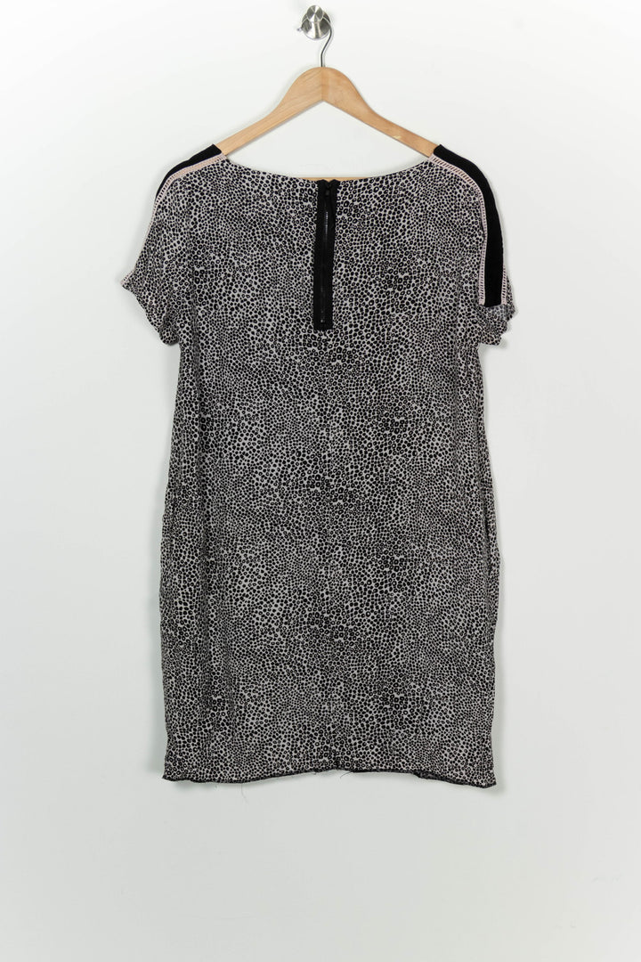 Robe Midi Noire et Blanche - Taille L/40 de la marque Kookai | PARAD100211 - Vendu par Paradigme - Image 5
