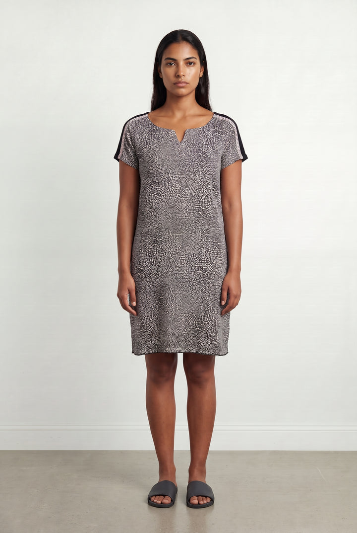 Robe Midi Noire et Blanche - Taille L/40 de la marque Kookai | PARAD100211 - Vendu par Paradigme - Image 1