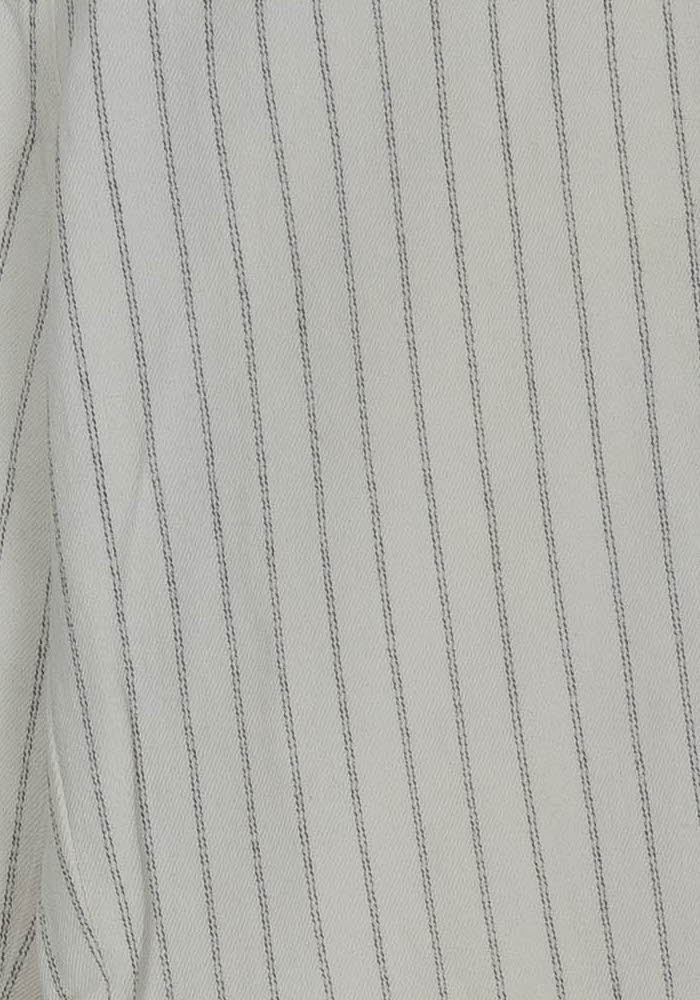 Pantalon Rayé Blanc Et Gris - Taille M/38 de la marque Sessùn | PARAD100223 - Vendu par Paradigme - Image 3