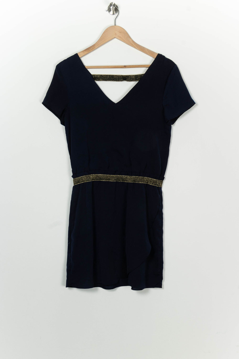 Robe Midi Bleu Marine - Taille S/36 de la marque Grace & Mila | PARAD100224 - Vendu par Paradigme - Image 2