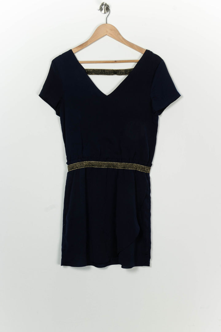 Robe Midi Bleu Marine - Taille S/36 de la marque Grace &amp; Mila | PARAD100224 - Vendu par Paradigme - Image 2