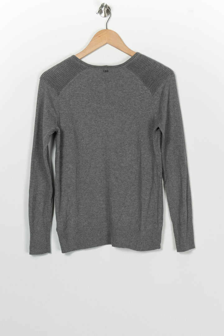 Pull Gris - Taille S/36 de la marque IKKS | PARAD100228 - Vendu par Paradigme - Image 5