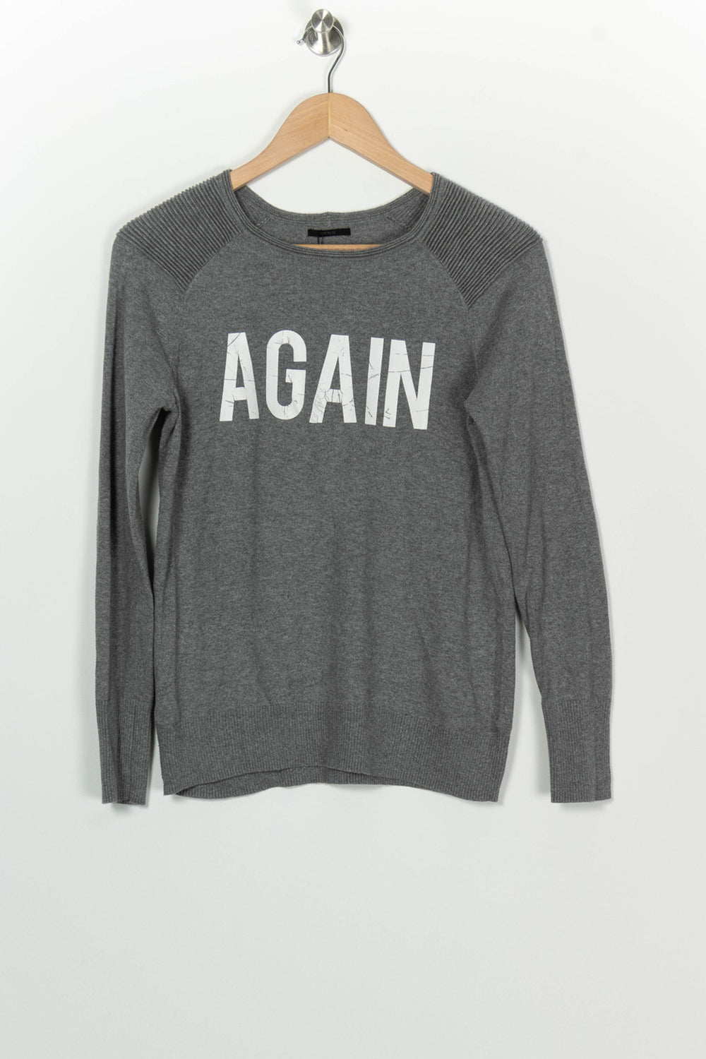 Pull Gris - Taille S/36 de la marque IKKS | PARAD100228 - Vendu par Paradigme - Image 2