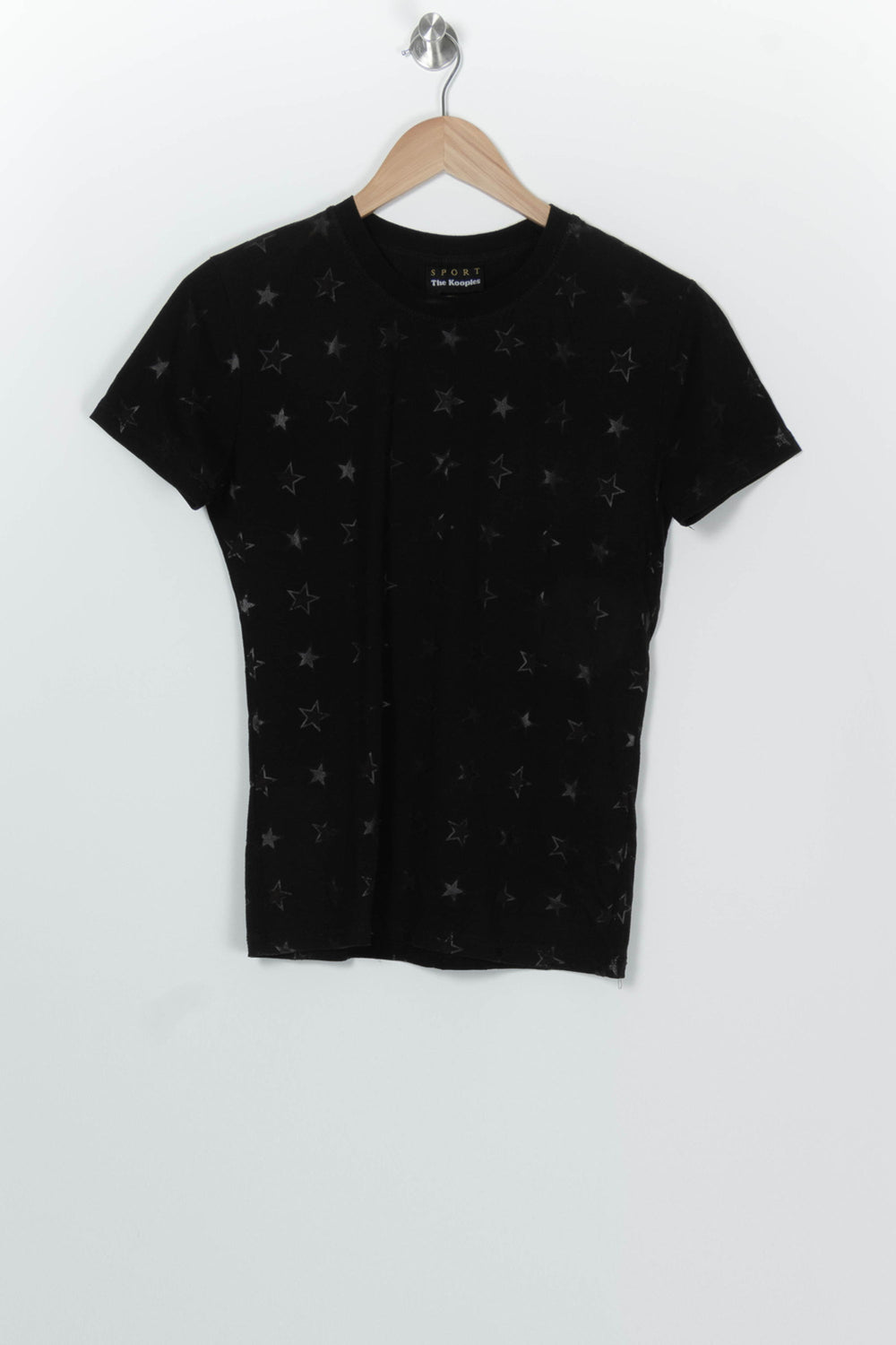 Tee-shirt Noir - Taille XS/34 de la marque The Kooples - Sport | PARAD100232 - Vendu par Paradigme - Image 2