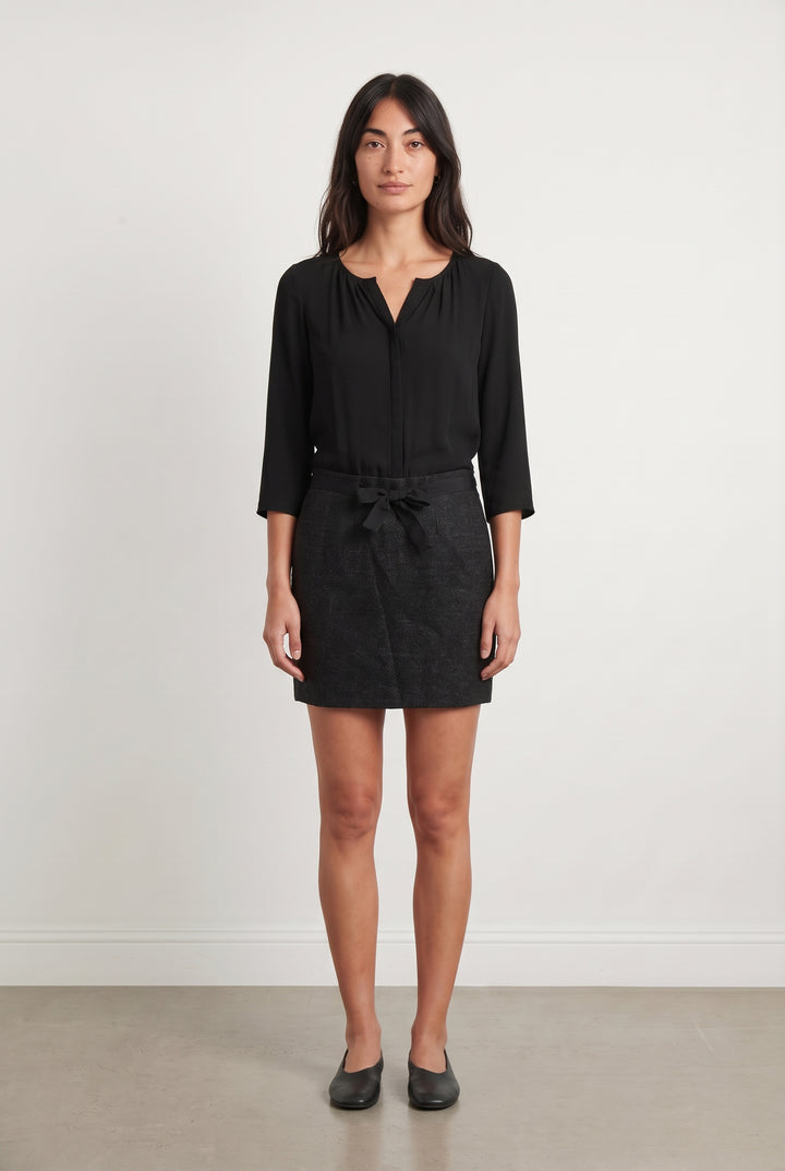 Robe Midi Noire - Taille XS/34 de la marque One Step | PARAD100235 - Vendu par Paradigme - Image 1