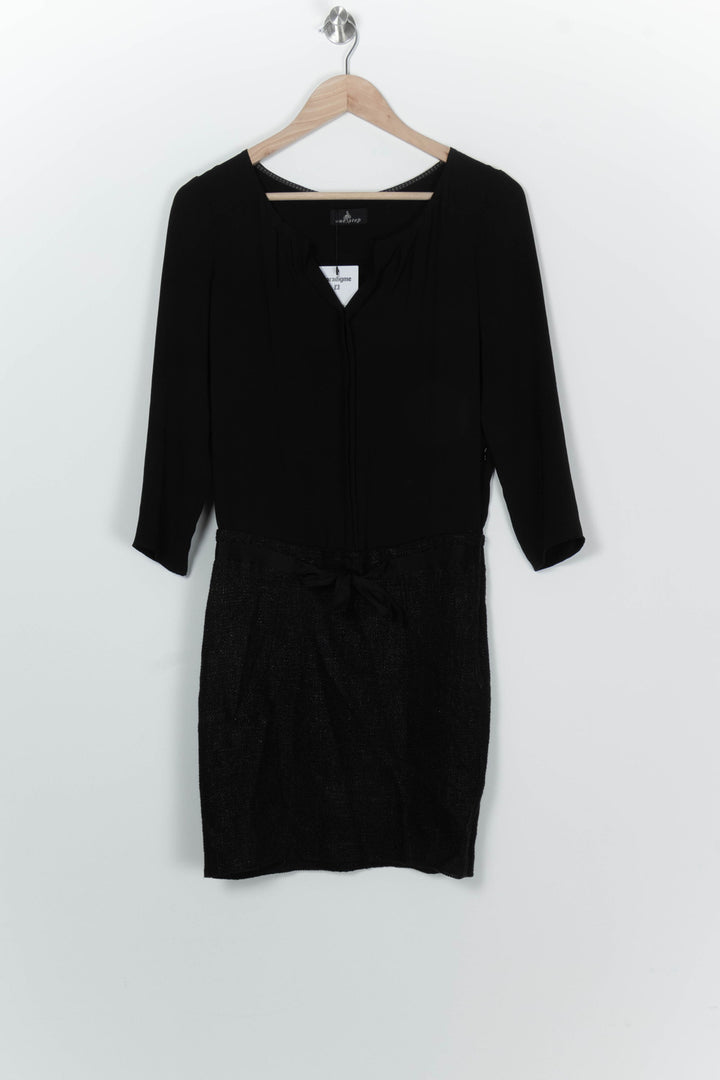 Robe Midi Noire - Taille XS/34 de la marque One Step | PARAD100235 - Vendu par Paradigme - Image 2