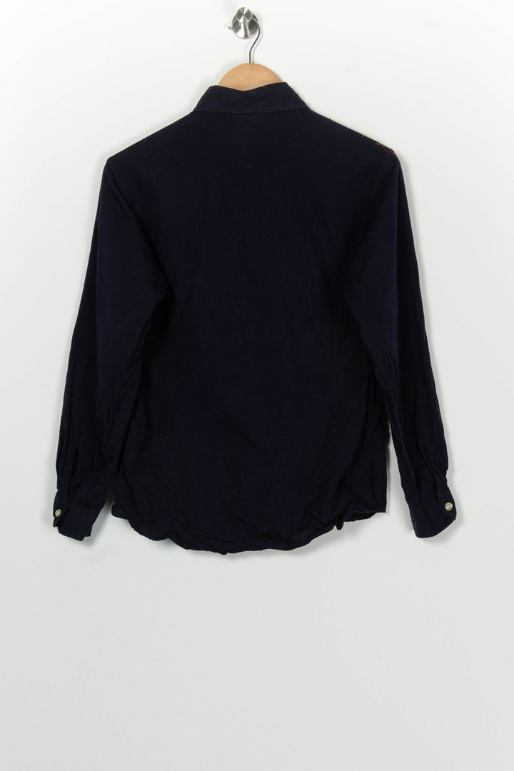 Chemise À Manches Longues Bleu Marine - Taille M/38 de la marque Aigle | PARAD100242 - Vendu par Paradigme - Image 5