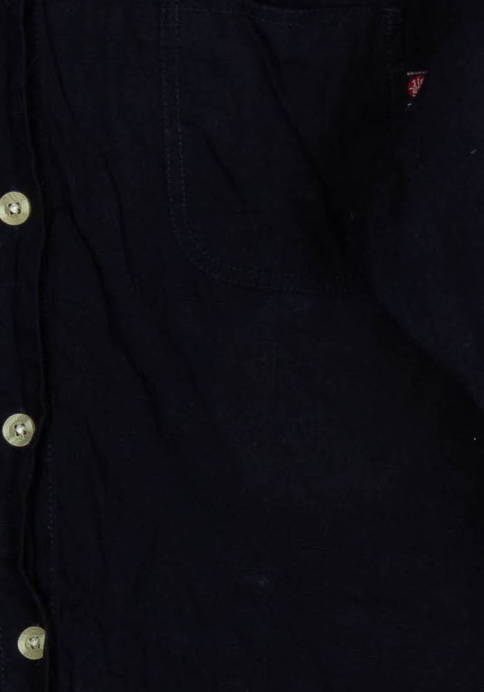 Chemise À Manches Longues Bleu Marine - Taille M/38 de la marque Aigle | PARAD100242 - Vendu par Paradigme - Image 3