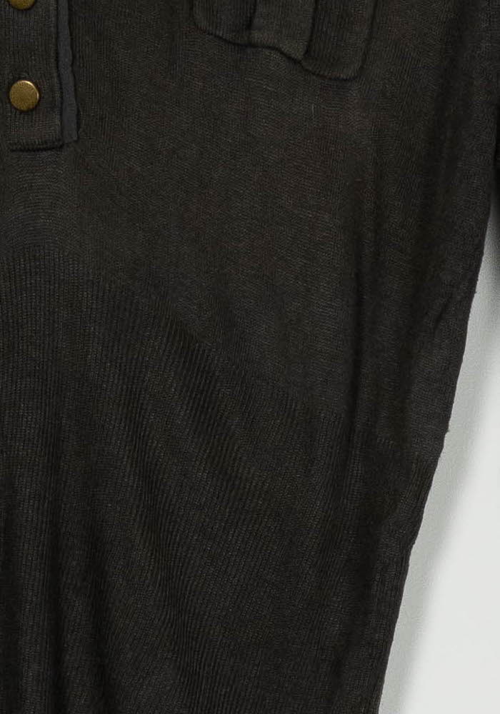 Cardigan Gris - Taille L/40 de la marque Kookai | PARAD100245 - Vendu par Paradigme - Image 3