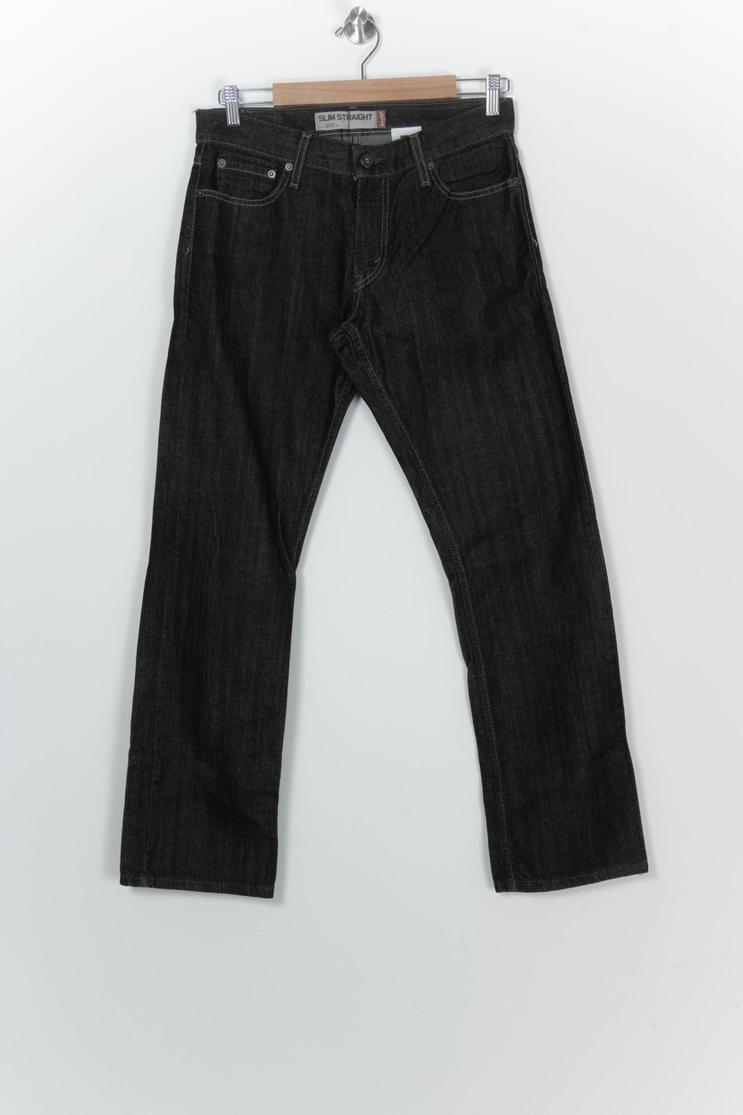 Jean Slim Noir - Taille L/40 de la marque Levi&