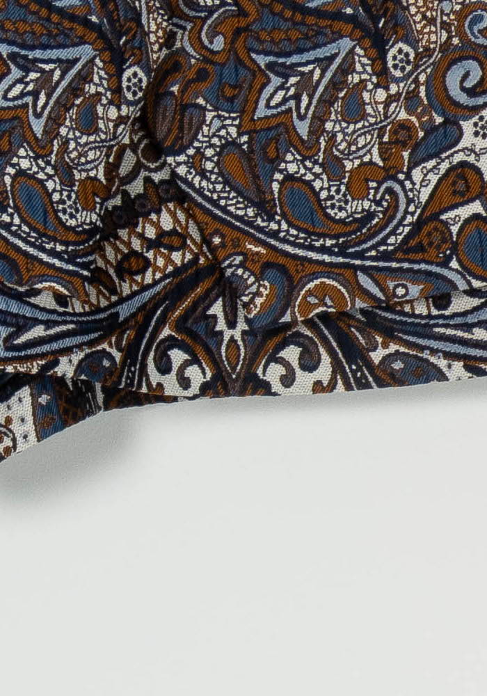 Short Marron et Bleu - Taille M/38 de la marque Maje | PARAD100249 - Vendu par Paradigme - Image 3