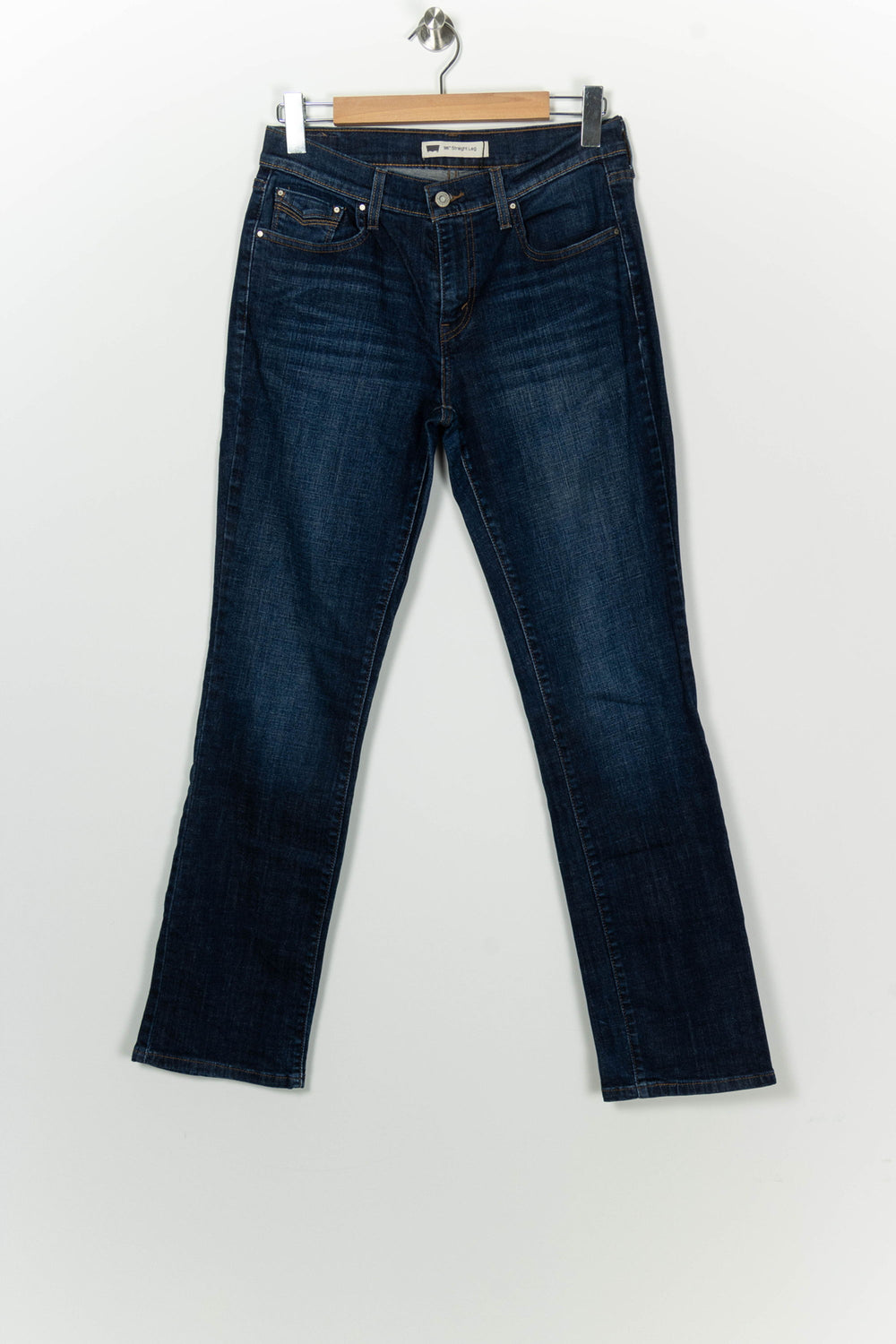 Jean Droit Bleu - Taille XL/42 de la marque Levi's | PARAD100252 - Vendu par Paradigme - Image 2