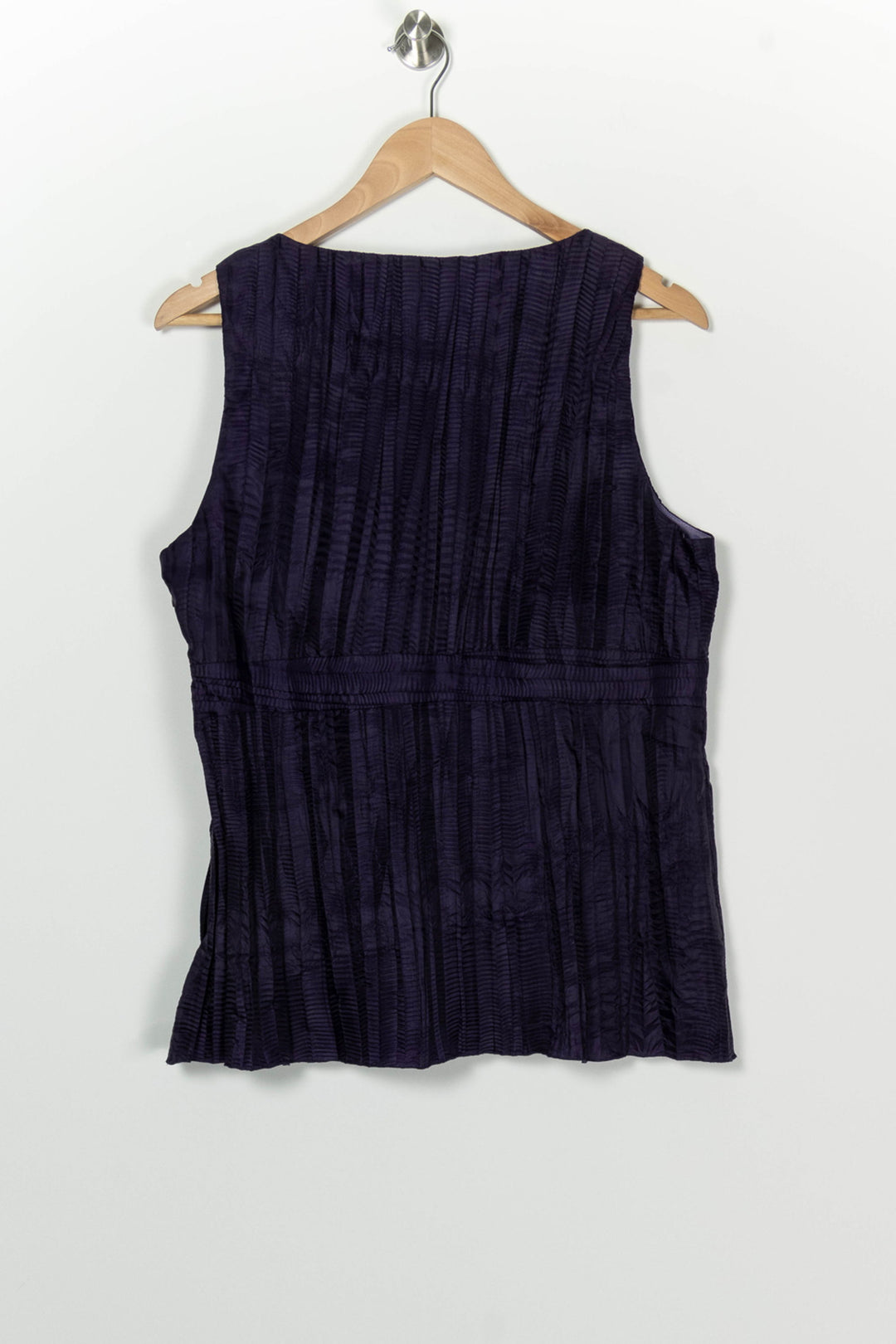 Blouse Cache-Cœur Violette - Taille XXXL/46 de la marque Maison 123 | PARAD100262 - Vendu par Paradigme - Image 5
