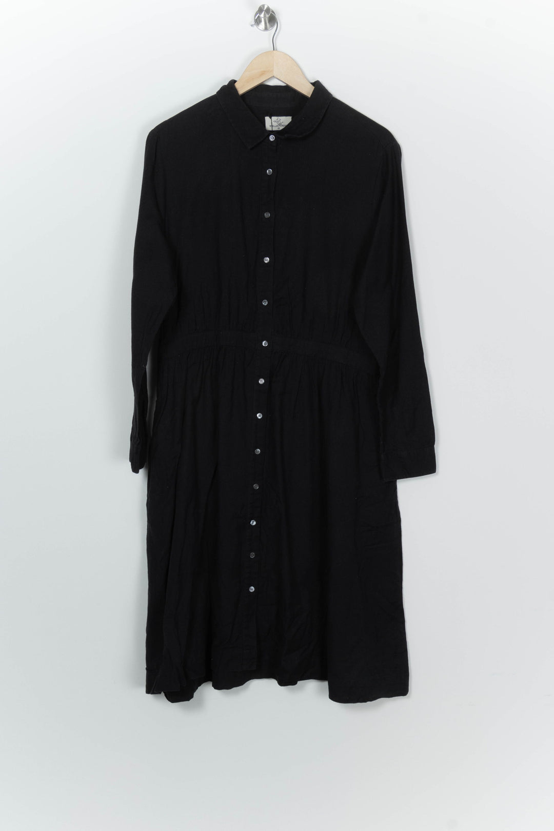 Robe Chemise Noire - Taille XL/42 de la marque Stella Forest | PARAD100298 - Vendu par Paradigme - Image 2