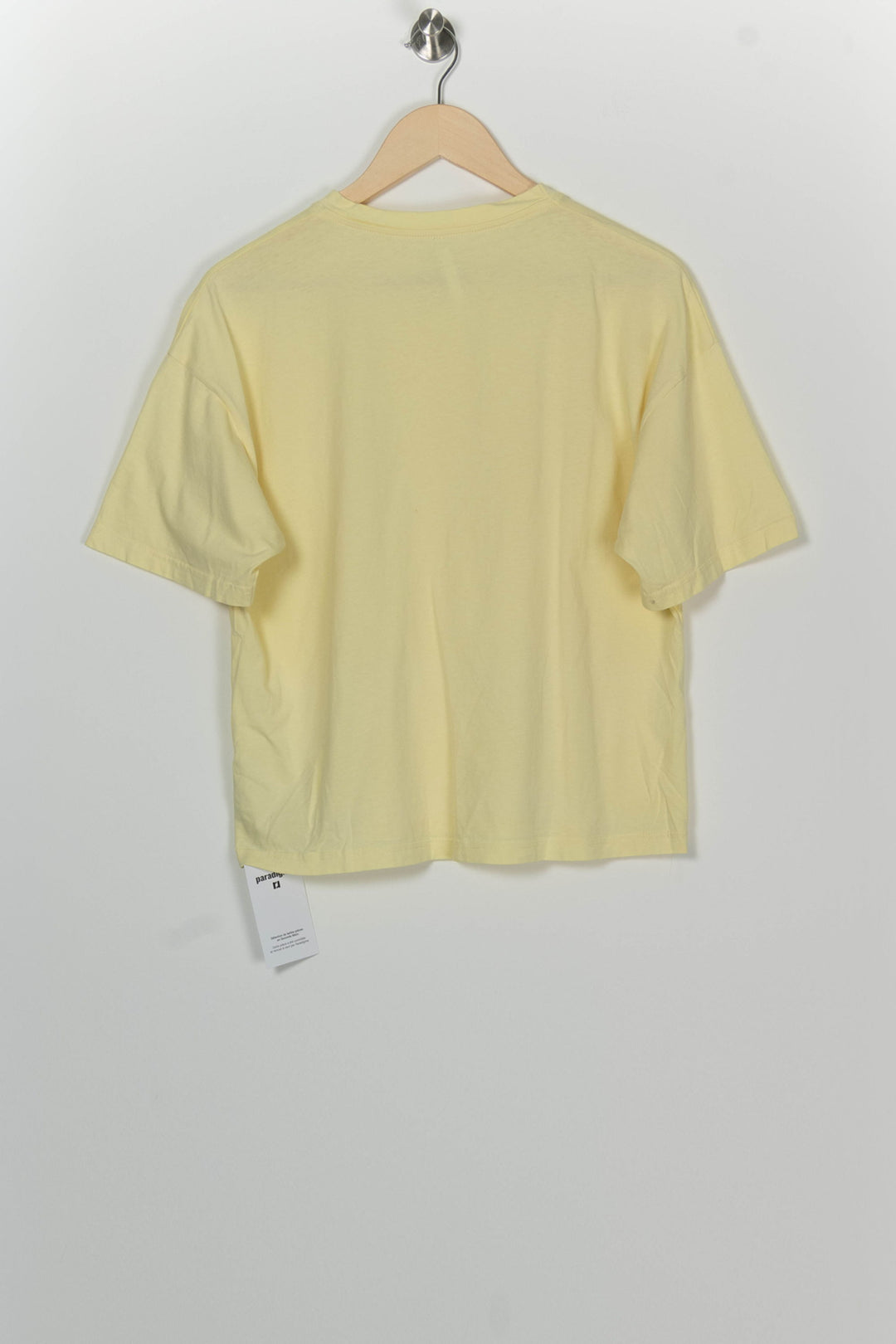 Tee-shirt Jaune pâle - Taille M/38 de la marque Imperial | PARAD100300 - Vendu par Paradigme - Image 5