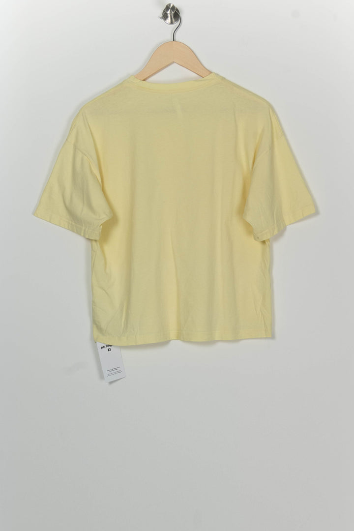 Tee-shirt Jaune pâle - Taille M/38 de la marque Imperial | PARAD100300 - Vendu par Paradigme - Image 5